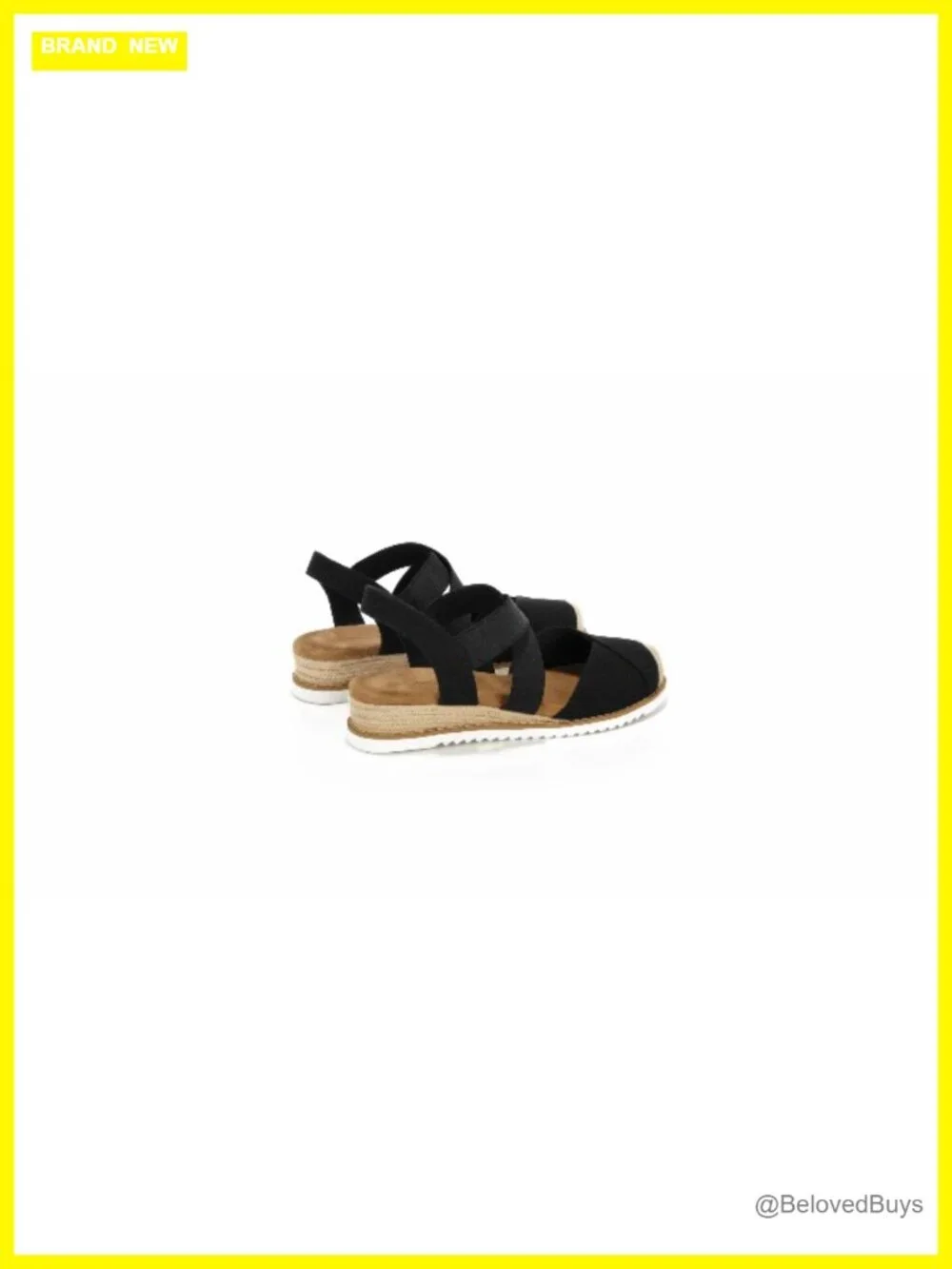Closed Toe Espadrille Wedge Sandals with Elastic Ankle Strap